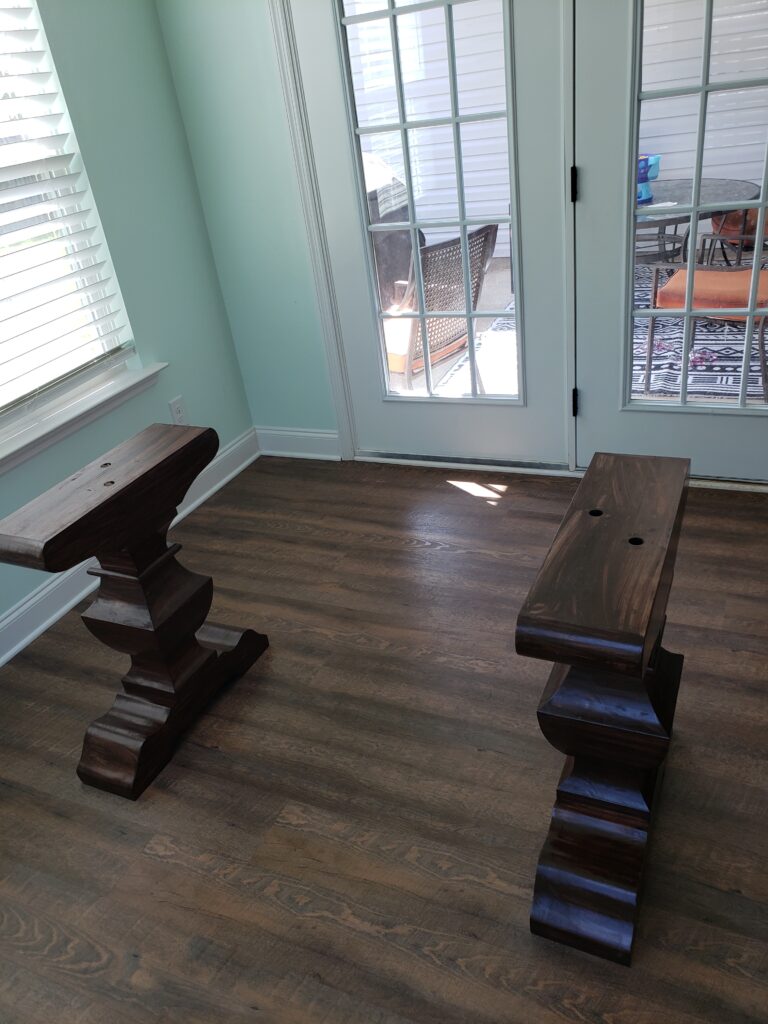 Black Walnut Table Legs