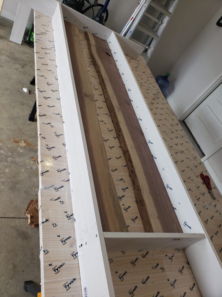 Initial frame of coffee table